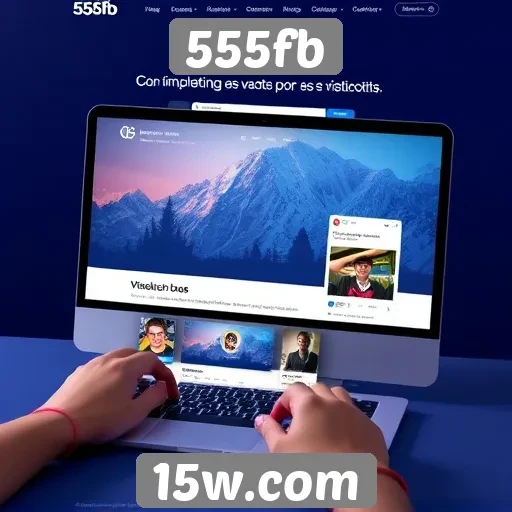 Características inovadoras do site 555fb