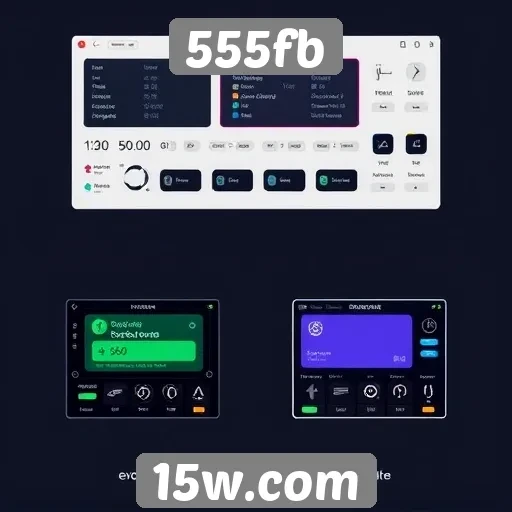 Evolução da interface do 555fb ao longo do tempo